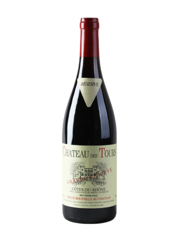2015 Rayas Chateau des Tours Cotes-du-Rhone Rouge Grande Reserve (Rhone Valley, FR) 4R
