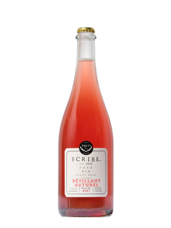 2022 Scribe Winery Rose of Pinot Noir Petillant Naturel (Sonoma Coast, CA)