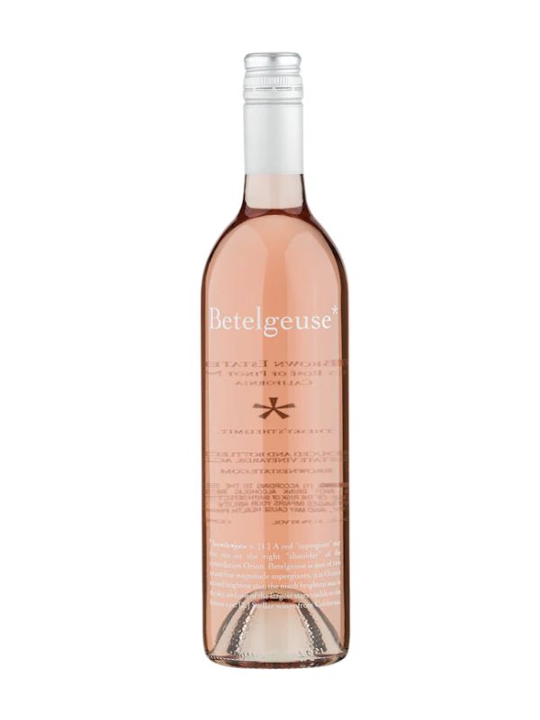 2021 Brown Estate "Betelgeuse" Rose (Napa Valley, CA) 2P