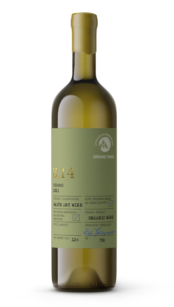 2021 Domaine Paterianakis "3.14" Vidiano (Crete, GR) 4W