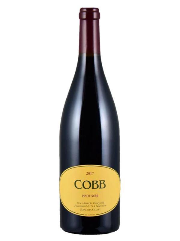 2017 Cobb "Docs Ranch Vineyard" Pinot Noir (Sonoma, CA) 3R
