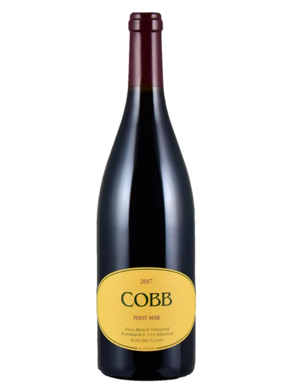 *3R* 2017 Cobb "Docs Ranch Vineyard" Pinot Noir (Sonoma, CA)