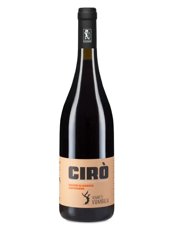 2022 Vigneti Vumbaca Ciro Rosso Superiore (Calabria, IT) 4R