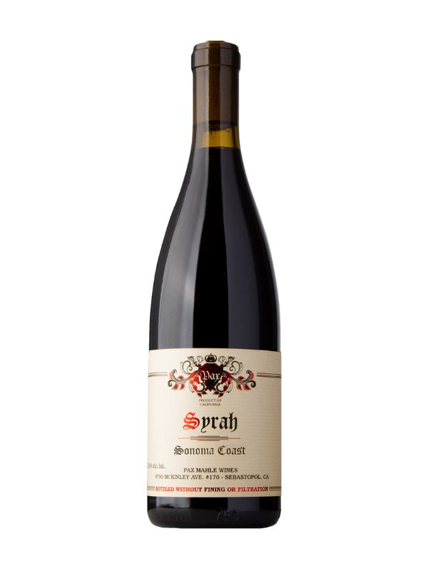 2020 Pax Sonoma Coast Syrah (Sonoma, CA) 5R