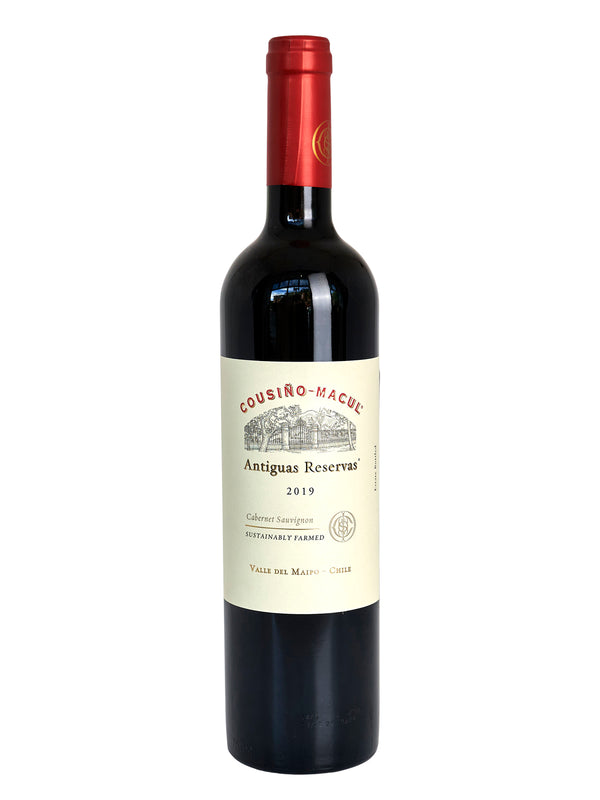 2019 Cousino-Macul “Antiguas Reservas” Cabernet Sauvignon (Valle del Maipo, CL) 6R