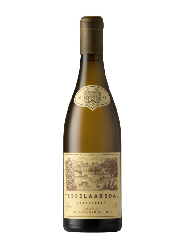 2022 Tesselaarsdal Chardonnay (Hemel-En-Aarde Ridge, SA) 7W