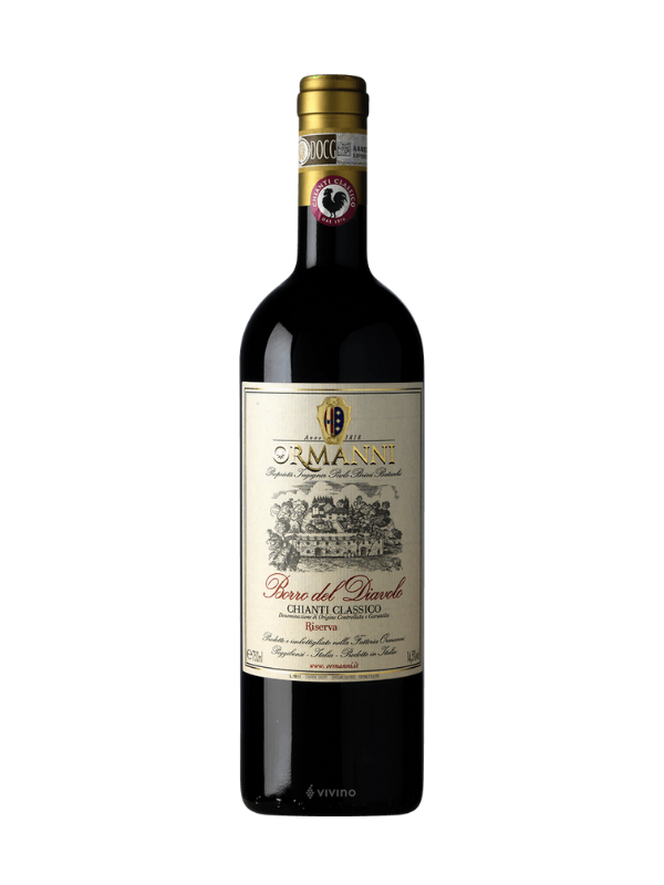 2020 Ormanni 'Borro del Diavolo' Chianti Classico Riserva (Tuscany, IT) 5R