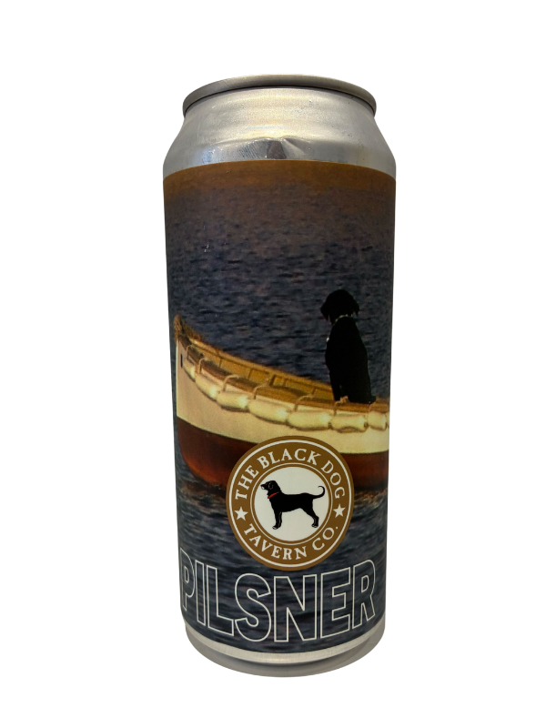 Shovel Town Brewing "Black Dog" Pilsner (Easton, MA)