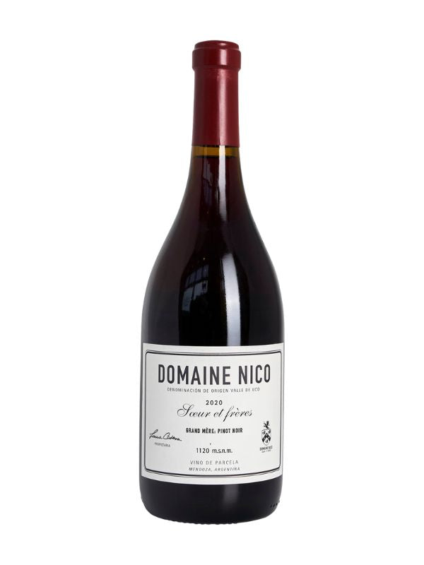 2021 Domaine Nico Grand Mere Pinot Noir (Mendoza, AR) 3R