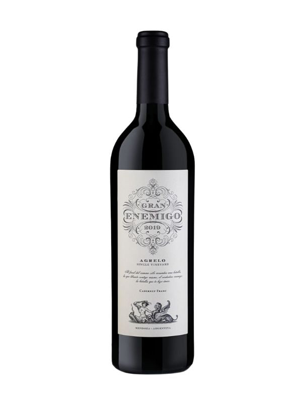 2019 El Enemigo "Gran Enemigo Agrelo" Cabernet Franc (Mendoza, AR) 5R