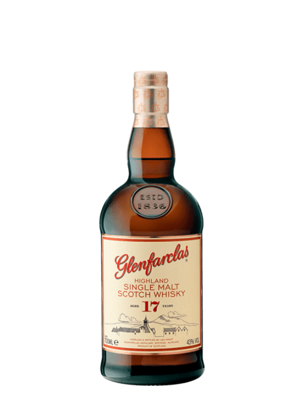 Glenfarclas 17 Year Highland Single Malt Scotch Whiskey (Speyside, SCT)