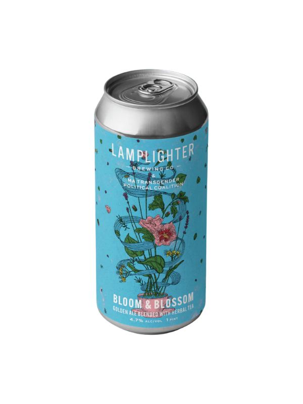 Lamplighter "Bloom & Blossom" Golden Ale with Herbal Tea (Somerville, MA)