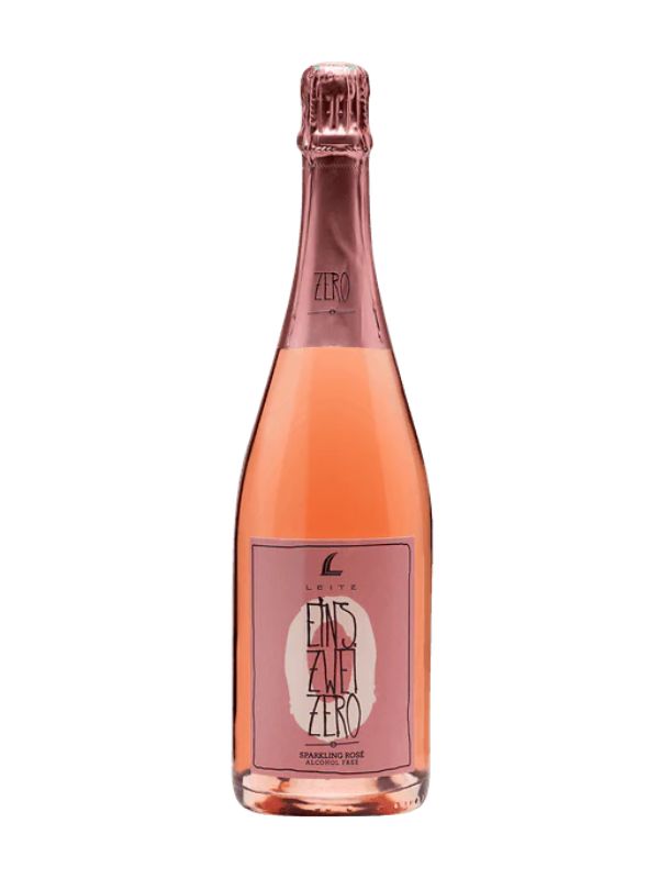 Leitz "Eins Zwei Zero" Non-Alcoholic Sparkling Rosé (Rheingau, DE)