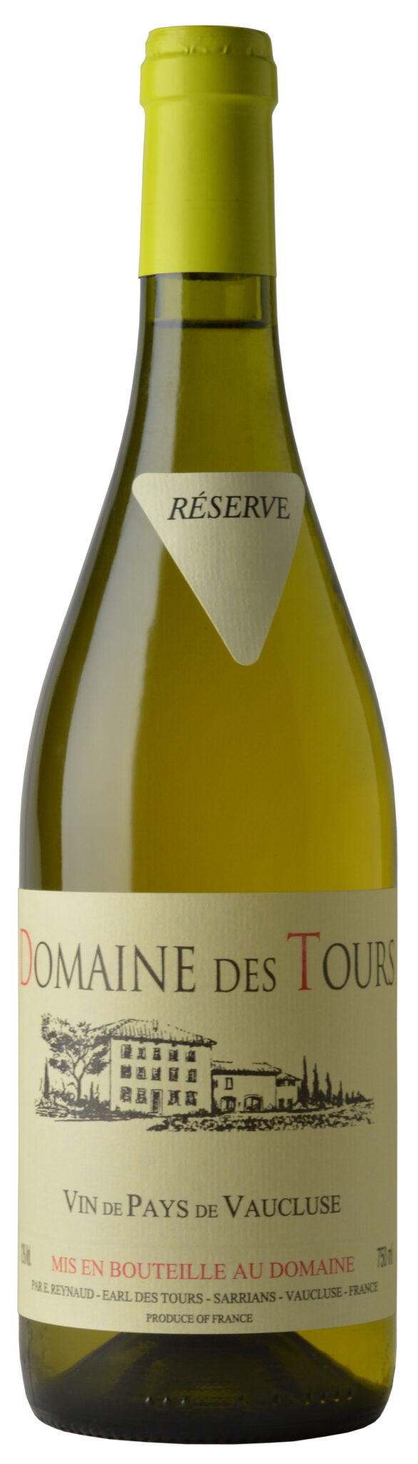 2020 Rayas Domaine des Tours Vin de Pays de Vaucluse Blanc (Rhone Valley, FR) 5W