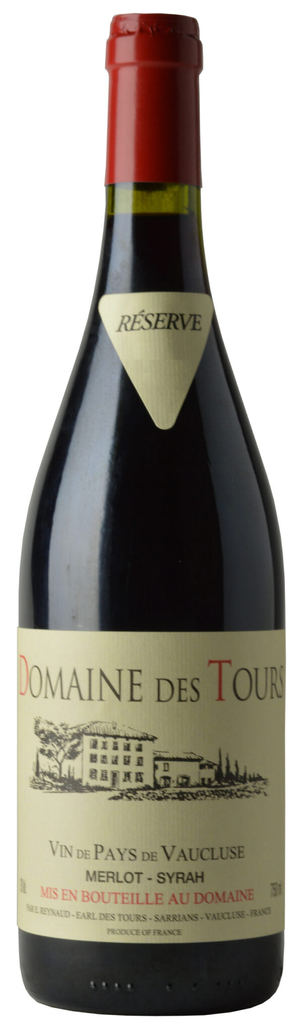 2010 Rayas Domaine des Tours Vaucluse Merlot/Syrah (Rhone Valley, FR) 7R