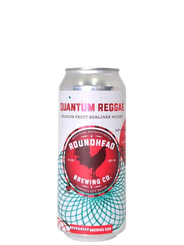 Roundhead Brewing Company "Quantum Reggae" Fruited Berliner Weisse (Hyde Park, MA)