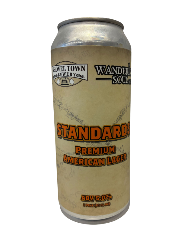 Shovel Town Brewing "Standards" American Lager (Easton, MA)