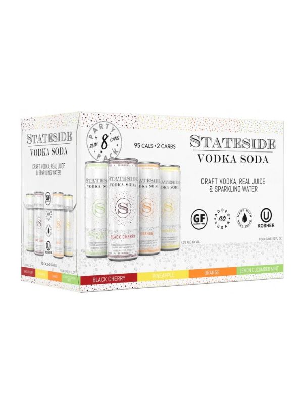 Stateside Vodka Soda Variety Pack 8pk (Philadelphia, PA)