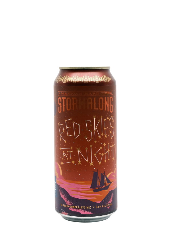 Stormalong "Red Skies at Night" Hard Cider (Leominster, MA)