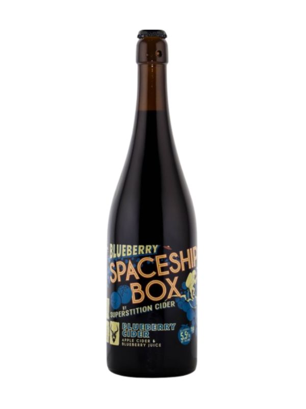 Superstition Meadery "Blueberry Spaceship Box" Blueberry Cider (Prescott, AZ)