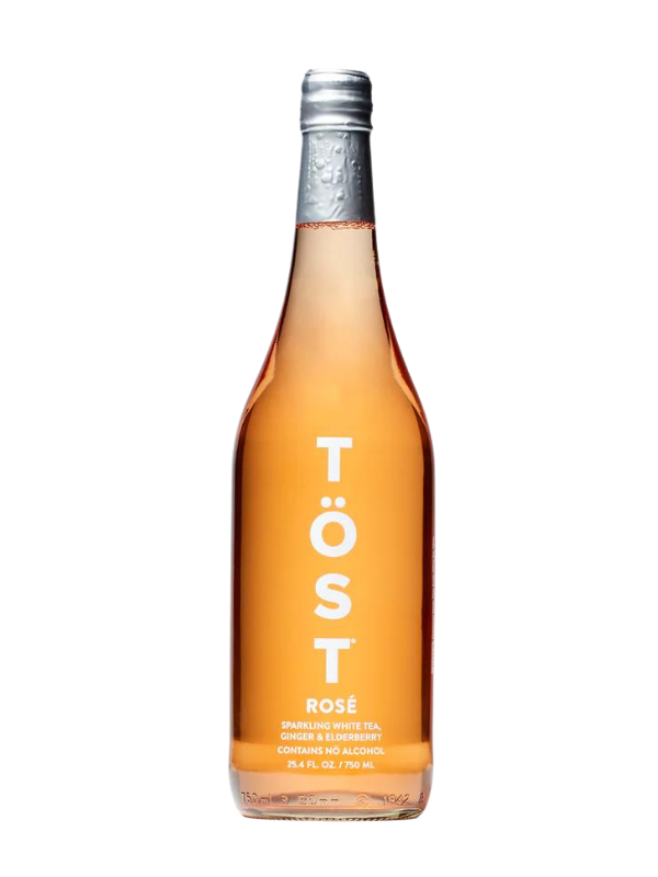 TÖST All-Natural Alcohol Free Sparkling Rose (Vermont)