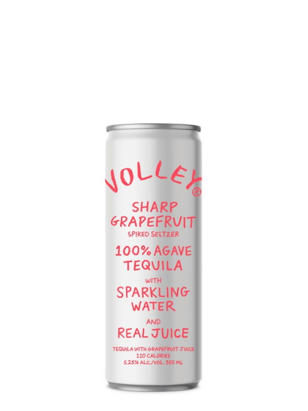 Volley "Sharp Grapefruit" Spiked Seltzer 12oz Can (Mexico)