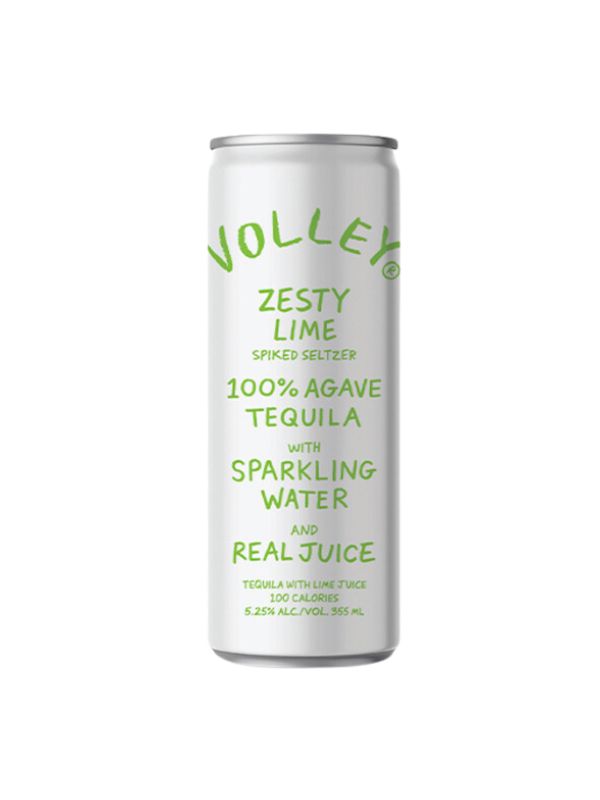 Volley "Zesty Lime" Spiked Seltzer 12oz Can (Mexico)