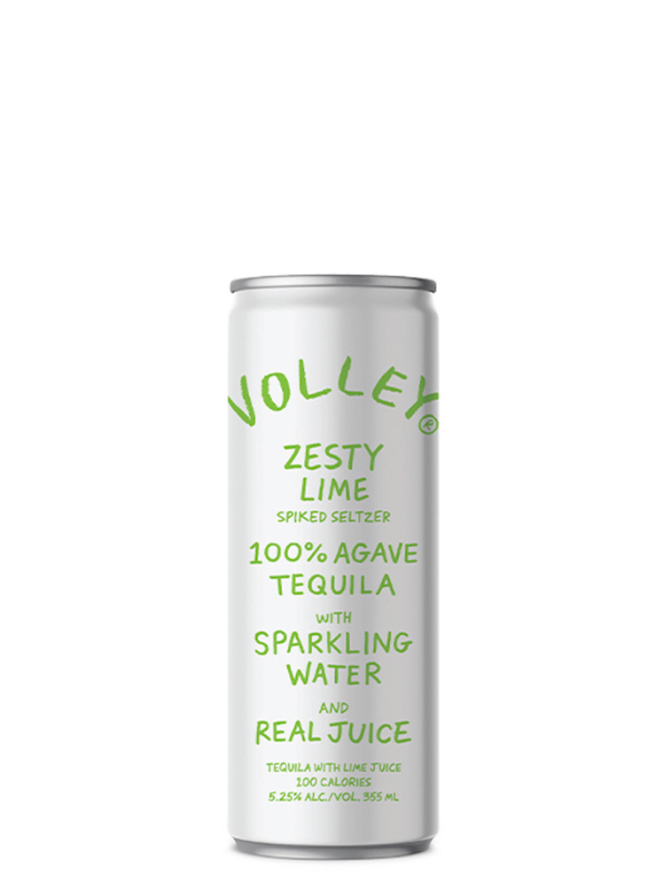 Volley "Zesty Lime" Spiked Seltzer 12oz Can (Mexico)