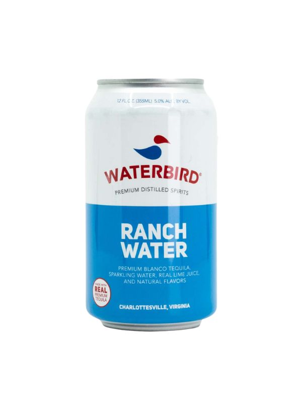 Waterbird Spirits "Ranch Water" Sparkling Cocktail Can (Charlottesville, VA)