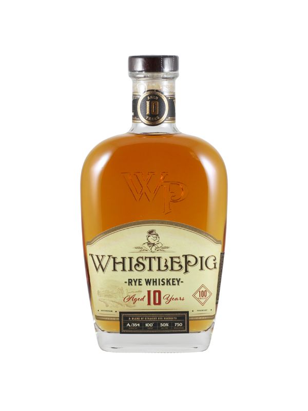 WhistlePig 10 Year Straight Rye Whiskey (Vermont, USA)