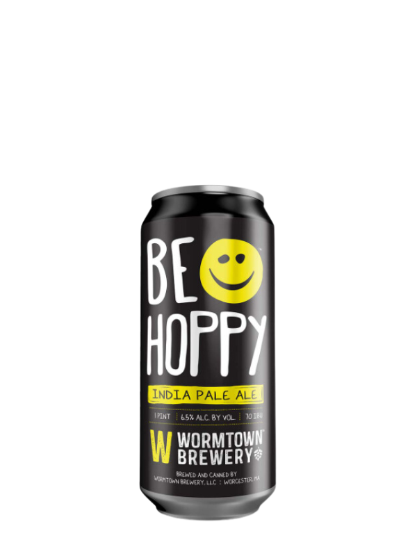 Worm Town Brewery "Be Hoppy" IPA (Worcester, MA)