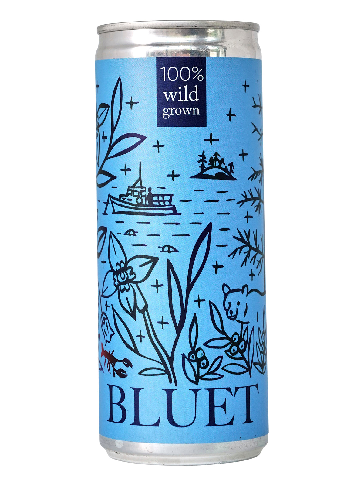Bluet Maine Wild Blueberry Sparkling Wine (Scarborough, ME)