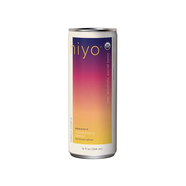 Hiyo Blackberry Lemon Non-Alcoholic Sparkling Social Tonic (Los Angeles, CA)