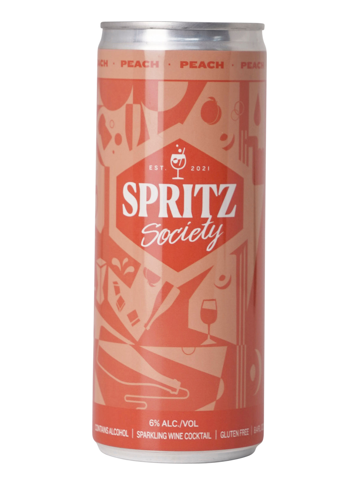 Spritz Society Peach Can (California)