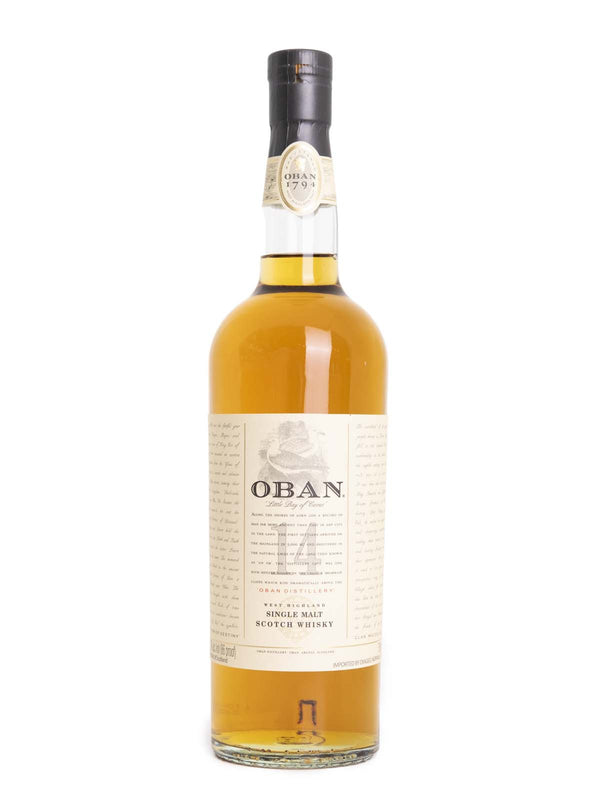 Oban 14 Year Single Malt Scotch Whisky (Highlands, Scotland)