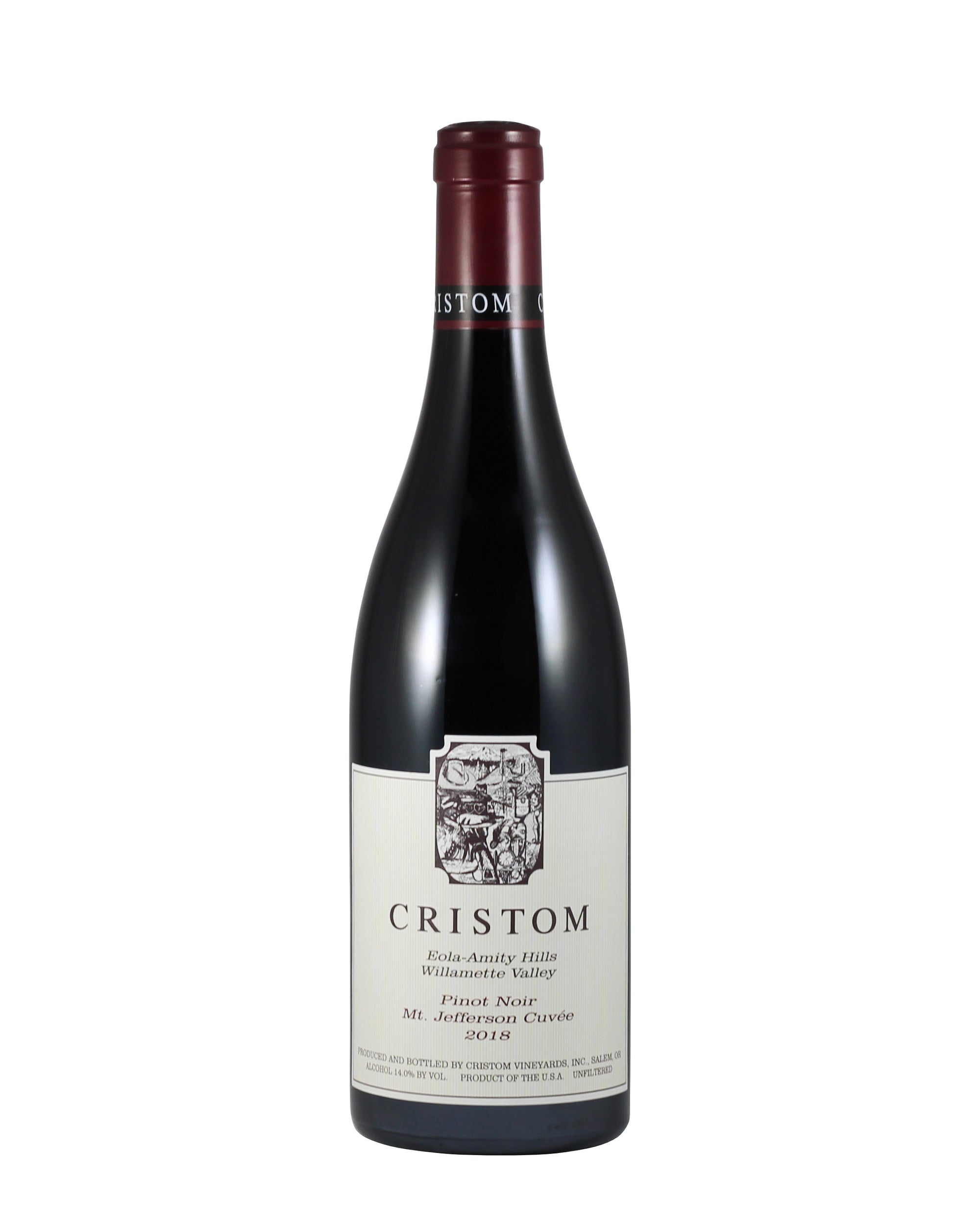 *2R* 2019 Cristom Vineyards “Mt. Jefferson Cuvee” Pinot Noir (Willamette Valley, OR)