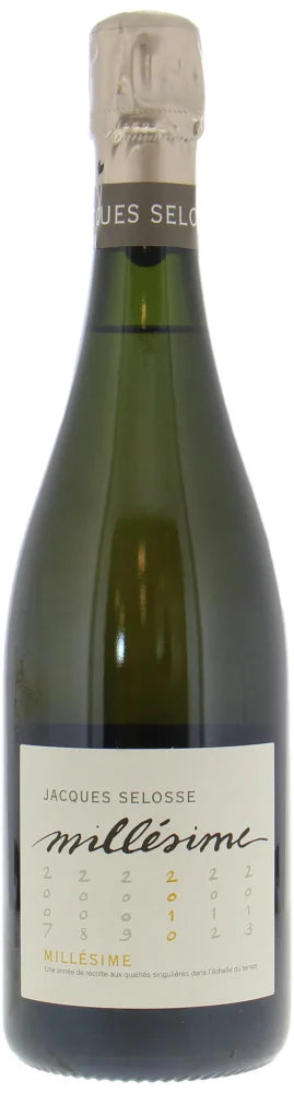 2010 Selosse Extra Brut "Millesime" Premier Cru Champagne (Champagne, France)