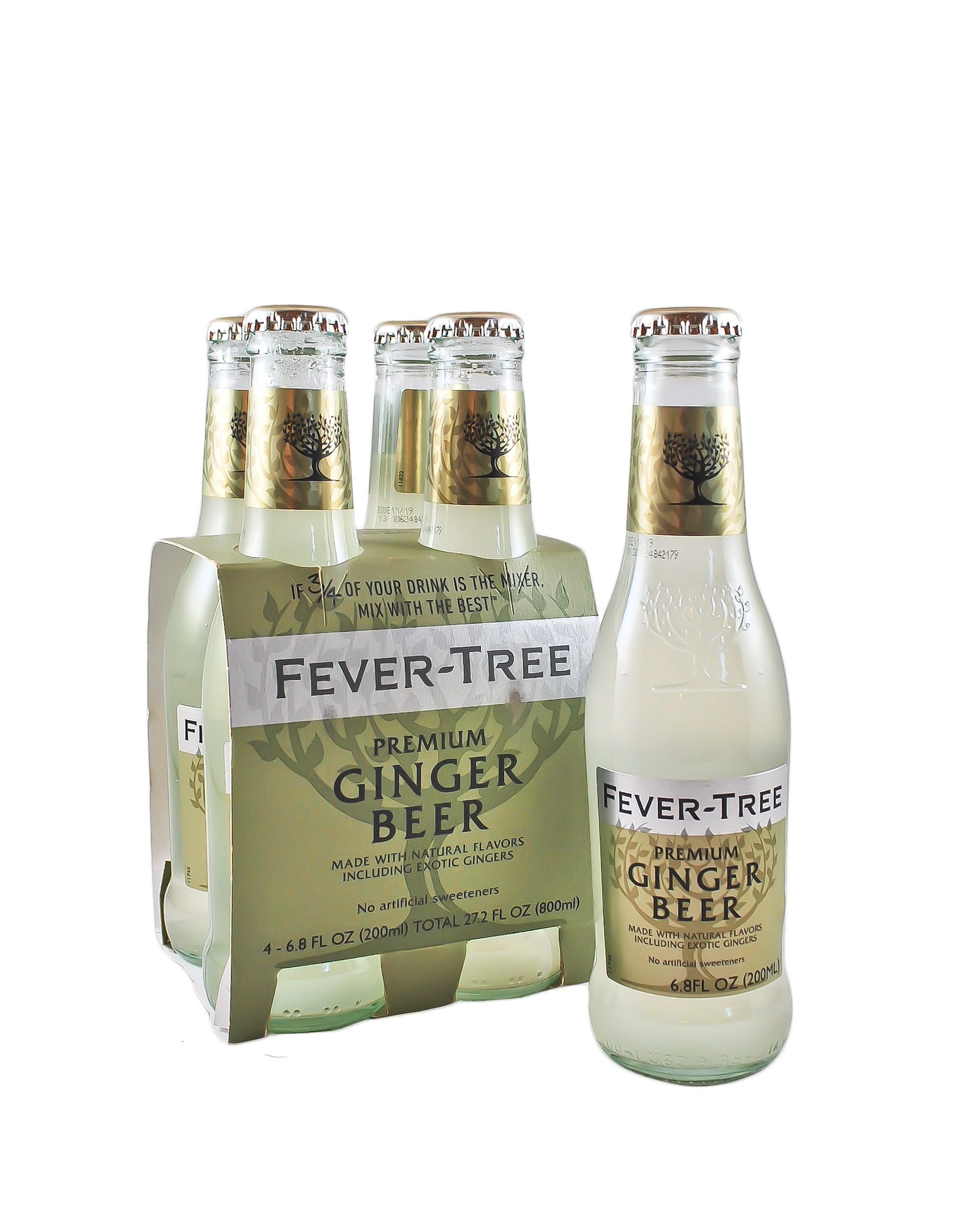 Fever Tree Ginger Beer 200ml 4-pack (New York, USA)