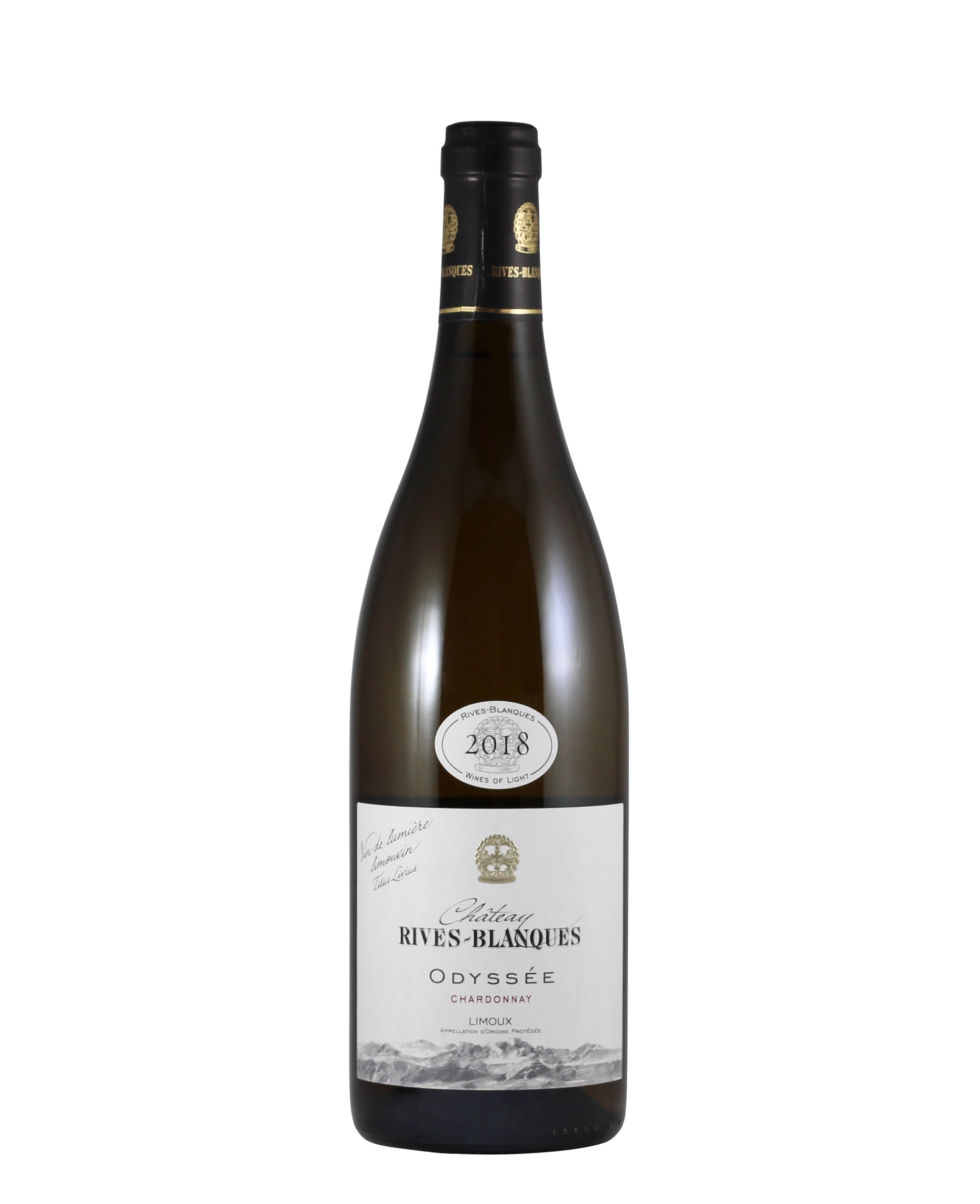 *9W* 2018 Rives-Blanques “Odyssee” Chardonnay Limoux (Languedoc-Roussillon, FR)
