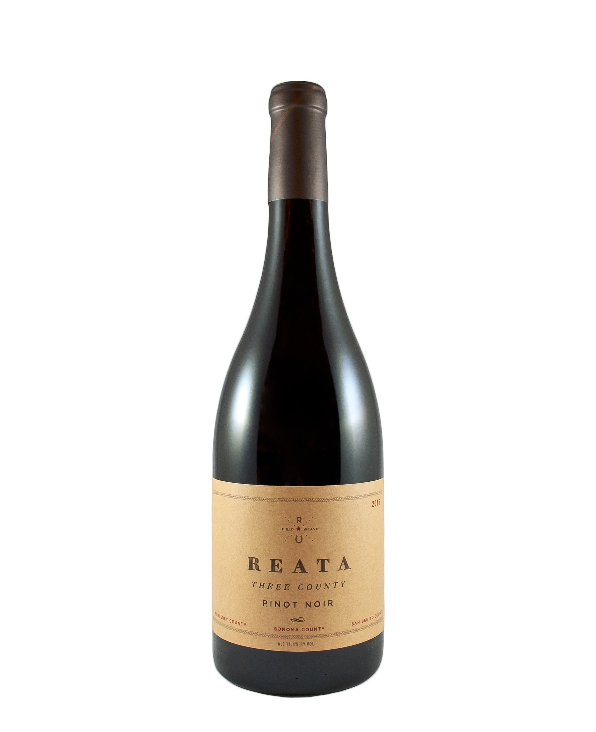 *3R* 2019 Reata "Three County" Pinot Noir (Sonoma County, CA)