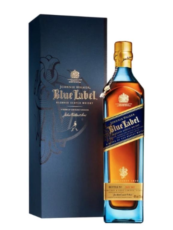 Johnnie Walker "Blue Label" Blended Scotch Whisky (Speyside, Scotland)