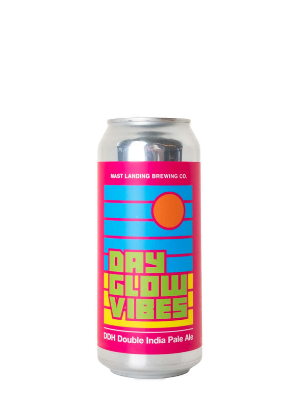 Mast Landing "Dayglow Vibes" Double Dry-Hoped Double IPA (Westbrook, ME)