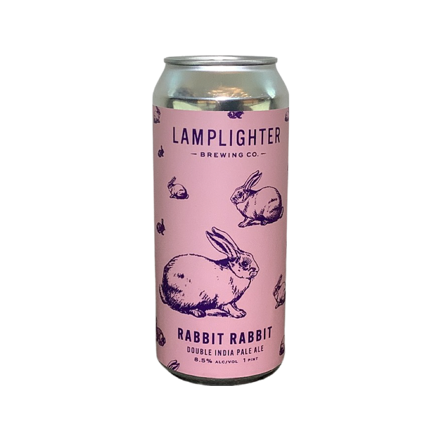 Lamplighter Brewing Company "Rabbit Rabbit" New England DIPA (Cambridge, MA)