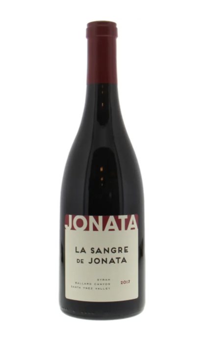 2017 Jonata "La Sangre de Jonata" Syrah (Santa Ynez Valley, CA) 7R