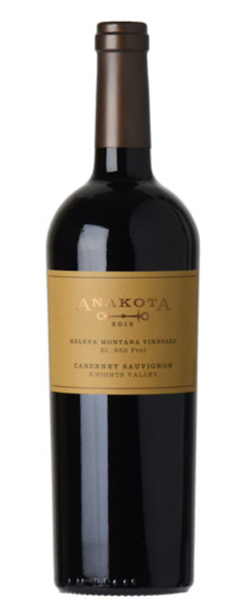 2019 Anakota "Helena Montana Vineyard" Cabernet Sauvignon (Knights Valley, CA) 7R