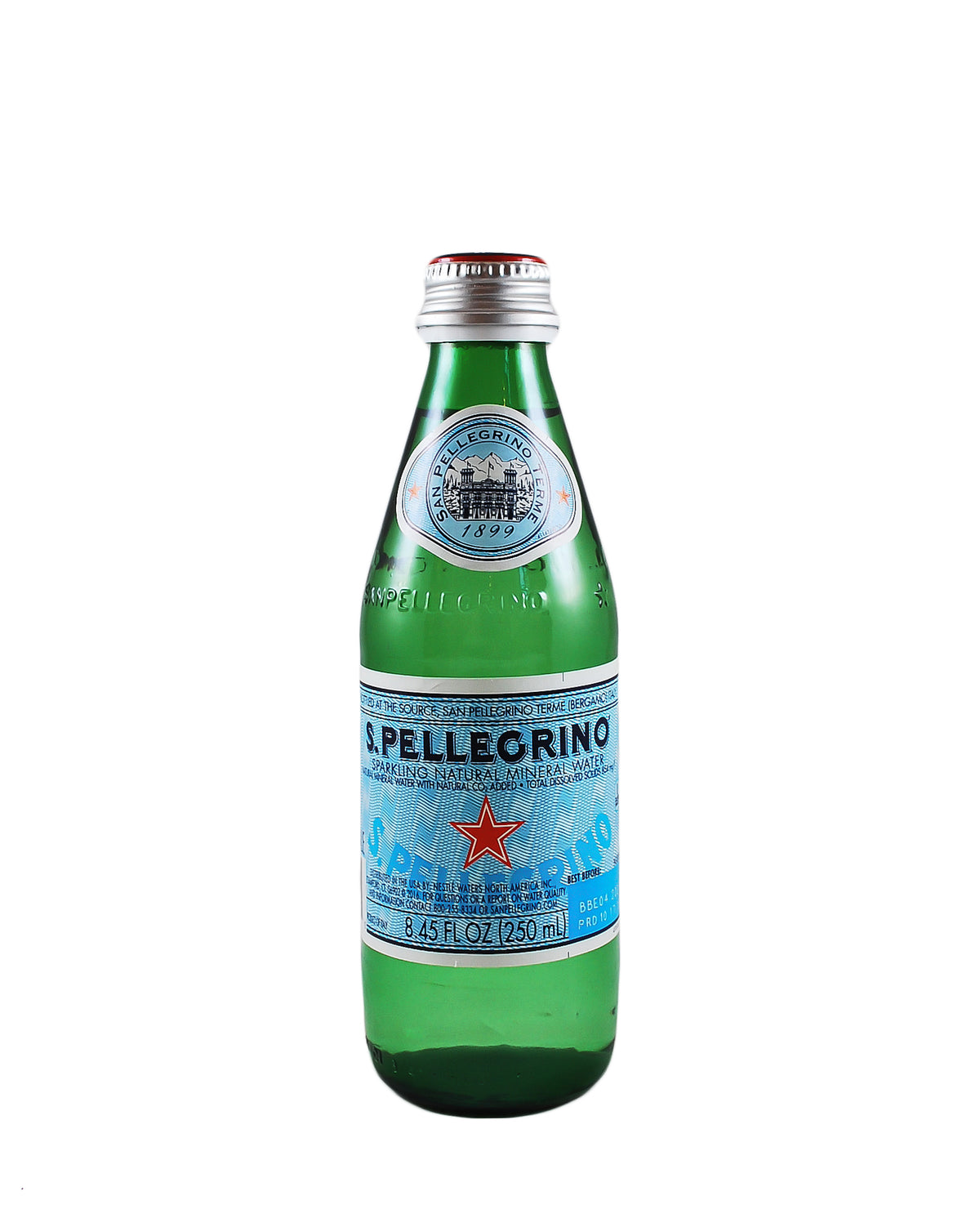 San Pellegrino Sparkling Mineral Water 250ml (Italy) - The Urban Grape  Boston