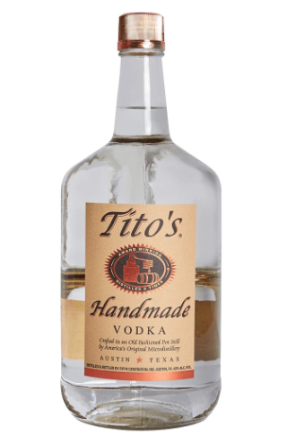 Tito's Vodka 1.75 Liter bottle (Texas, USA)