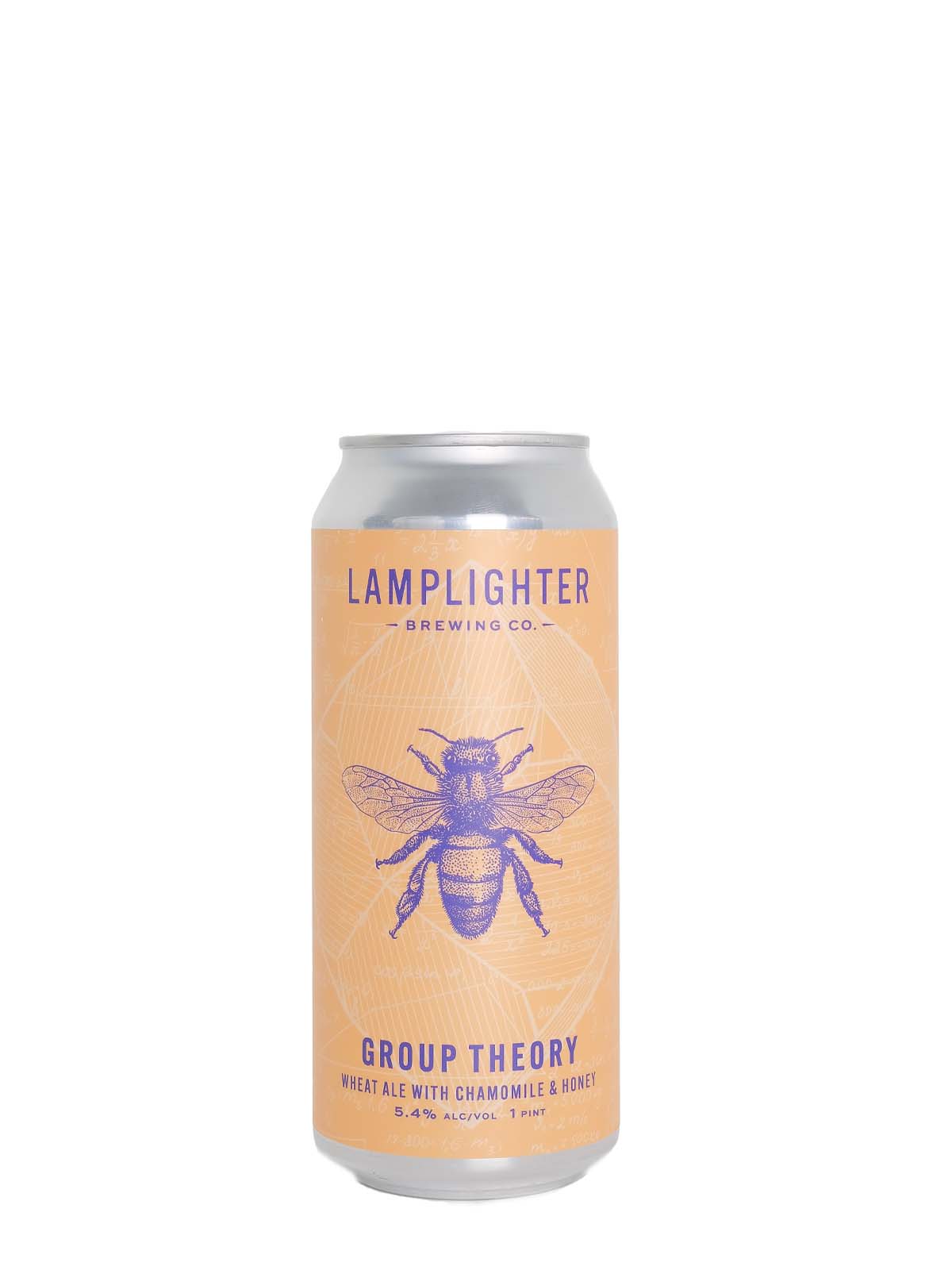 Lamplighter "Group Theory" Wheat Ale with Camomile and Honey (Somerville, MA)