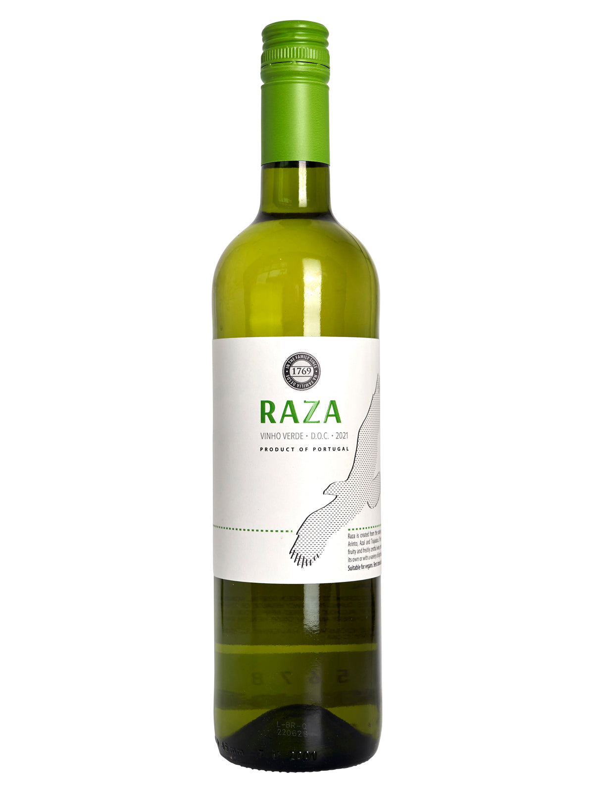 *2W* 2021 Quinta de Raza Branco Vinho Verde (Vinho Verde, PT)