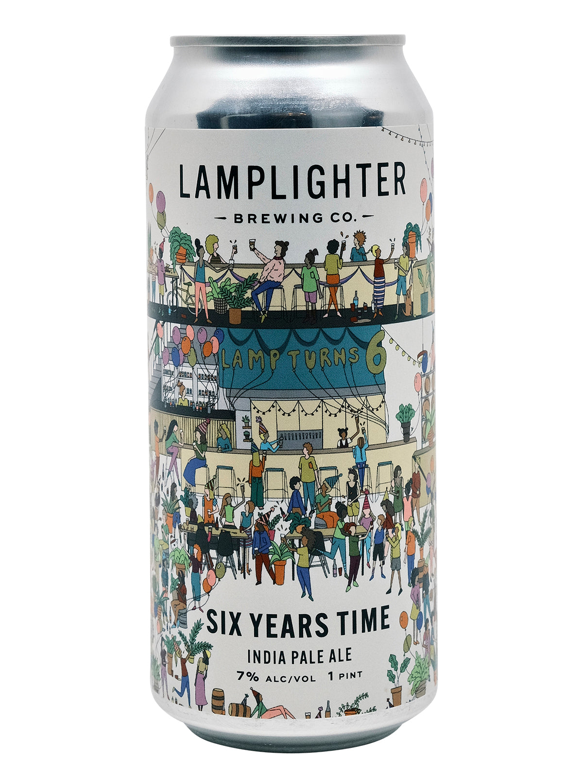Lamplighter Brewing Co "Six Years Time" DDH IPA (Cambridge, MA)